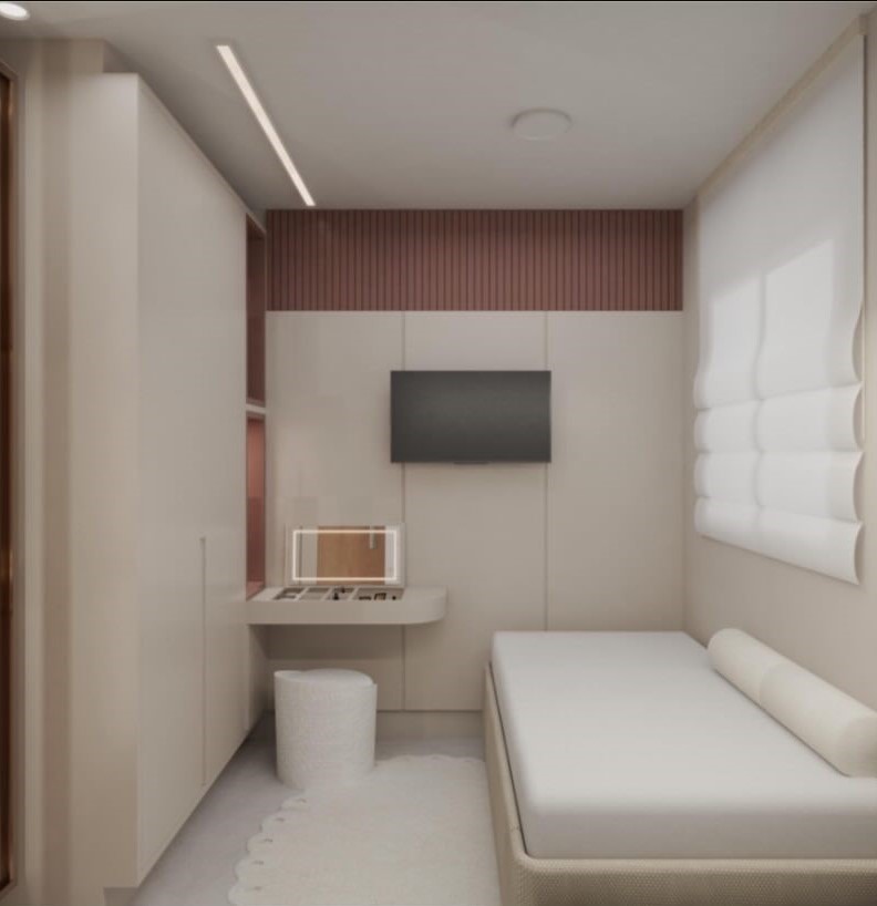 Quarto com closet
